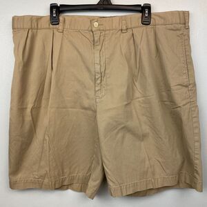 Polo Ralph Lauren‎ Shorts Men's 42x8.5 Brown Chino Khaki Solid Tyler VTG